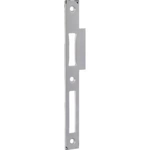 Placa de puerta de acero inoxidable B 9000 con borde cuadrado 24 x 216 mm DIN Izquierda BKS - Product Image 1