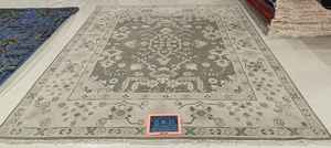 Hermosa Oushak anudada a mano 100% alfombras de lana técnica de pila de bucle alfombra suave para uso doméstico y en la cocina al por mayor - Product Image 2