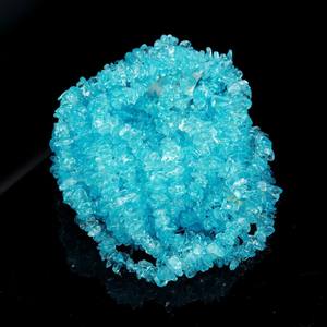 Blue Aquamarine Uncut Garnet Tumble <b>Beads</b> Smooth Handmade Jewelry Making Craft Wholesale Crystal Stone Bracelet Usage - Product Image 4