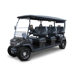 Carrito de Golf Eléctrico de Lujo de 4 Plazas con Funcionamiento Silencioso, Asientos Cómodos y Diseño Elegante para Villas y Complejos de Ocio - Product Image 3