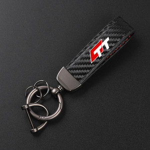 Portachiavi a Moschettone per Audi TT MK2 8J 8N MK1 MK3, in Pelle PU, con Fibbia a Ferro di Cavallo, Porta Monete, Accessorio Gioiello - Product Image 4