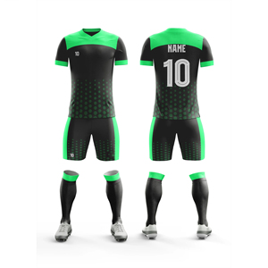 Wholesale High Quality Custom Sublimation Adult Soccer Uniform Set 100% Polyester Breathable Quick Dry Hot Sale Including Shoes - Product Image 6