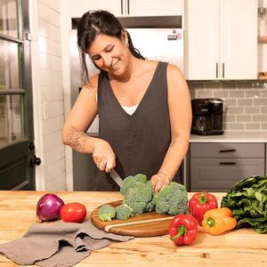 Planche à découper en bois écologique faite à la main planche à découper d'ustensiles de cuisine d'usine - Product Image 4