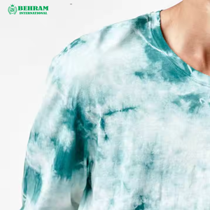 เสื้อยืดคอกลมทรงหลวมผ้าฝ้าย 100% สำหรับผู้ชาย แห้งเร็ว เป็นมิตรกับสิ่งแวดล้อม สไตล์ลำลอง - Product Image 4