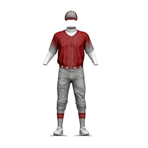 Offre Spéciale Uniforme de baseball pour hommes Logo personnalisé Ensembles de vêtements de sport de haute qualité Conception respirante - Product Image 3