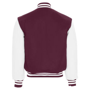 Chaquetas Varsity para Hombre con Cuello Alto, Diseño Personalizado, Alta Calidad, Recubiertas, Manga Larga, Precio Bajo al por Mayor - Product Image 6