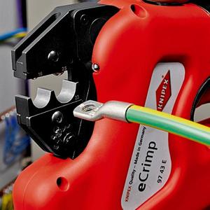 Knipex -eCrimp Alicates Electromecánicos para Crimpar Cables con Matrices Intercambiables para una Crimpado Eficiente - Product Image 4
