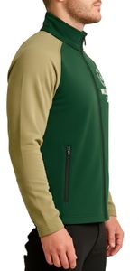 Sweat-shirts à capuche personnalisés haute performance à 3 couches avec fermeture éclair et tissu polaire pour la randonnée hivernale, vêtements de travail et de sport, logo personnalisé - Product Image 2