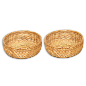 Venta CALIENTE Exportación de Vietnam Auténticas cestas de ratán hechas a mano Venta al por mayor y pedidos a granel disponibles - Product Image 1