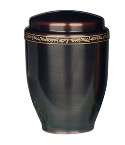 โถบรรจุศพทำจากโลหะอลูมิเนียมเคลือบเงาสำหรับตกแต่ง - Product Image 2