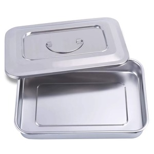 Venta caliente bandeja de instrumentos personalizada OEM ODM diseño de logotipo personalizado bandeja de instrumentos de acero inoxidable - Product Image 1