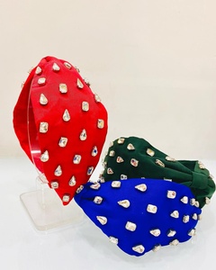 Bandeau coloré fait à la main avec des perles pour femmes et filles, accessoires de cheveux à la mode, élégant, léger, confortable, durable, élégant - Product Image 1