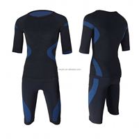 Ensemble de sous-vêtements d'entraînement EMS 2 pièces Miha Bodytec pour électrostimulation – Couches de base d'entraînement EMS