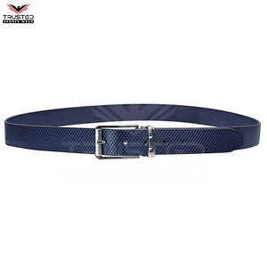 Ceinture en cuir véritable multicolore de haute qualité faite à la main pour hommes vente directe d'usine nouveau design en cuir véritable - Product Image 3