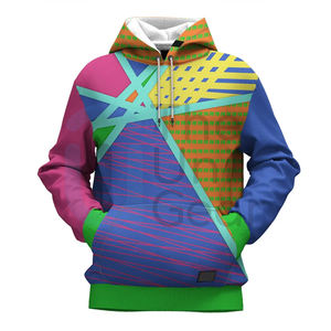 Venta al por mayor de sudaderas con capucha para hombres y mujeres OEM personalizado cordón pulóver sudaderas con capucha gimnasio Tops 100% algodón de alta calidad transpirable - Product Image 4