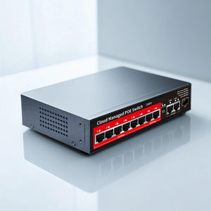 6-Port PoE-Switch mit Cloud-Management-App/Web 10/100Mbps 2-Port 1000M PoE 2 Gigabit RJ45 und SFP für IP-Kameras - Product Image 3