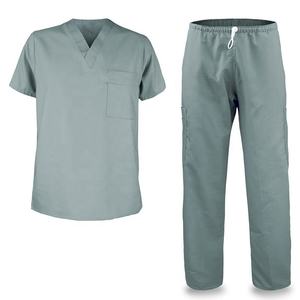 Gran Oferta personalizada, uniforme de Hospital, uniformes médicos quirúrgicos, juegos de fregado para enfermeras, médicos, lugares médicos de moda, 100% algodón - Product Image 5