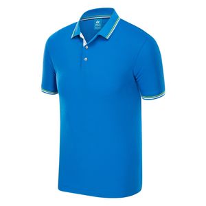 Camiseta Casual Lisa para Hombre, Polo Personalizable con Botones y Diseño en Blanco, Camisa de Golf Personalizable, Camisas de Tenis, Camisas de Nailon para Hombre - Product Image 1