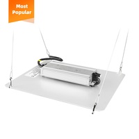Panneau lumineux LED à spectre complet 100W 200W avec variateur d'intensité pour culture hydroponique intérieure de plantes médicinales en serre