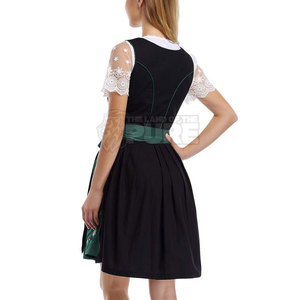 Vestido Dirndl para Mujer Directo de Fábrica, Disfraz de Oktoberfest, Vestido Dirndl Bávaro Alemán de Chica de la Cerveza - Product Image 6