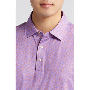 Polo de golf unisexe de haute qualité à manches courtes, tissu tricoté, logo imprimé, bouton de décoration, solide XL, anti-rides - Product Image 3