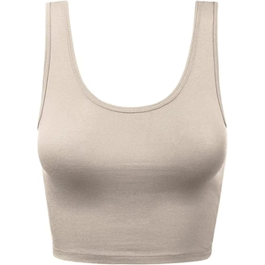 เสื้อชั้นในกีฬาผู้หญิงทันสมัย ผ้าไร้ตะเข็บ ยืดหยุ่น สัมผัสนุ่ม เหมาะสำหรับออกกำลังกาย ยิม โยคะ และชุดลำลองสไตล์สปอร์ต - Product Image 5