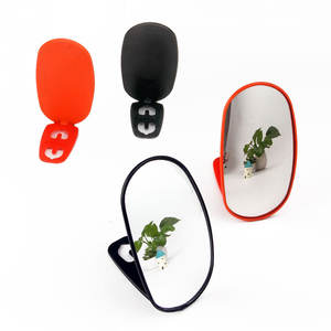 Pequeno quadrado convexo espelho segurança interior espelho acrílico lente <span class=keywords><strong>Mini</strong></span> Full View espelho com Blister embalagem - Product Image 3