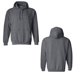 Sweat à capuche pour homme, uni, doublé, 100% coton, décontracté, hip-hop, streetwear, écologique, hiver, à capuche, 360g - Product Image 6