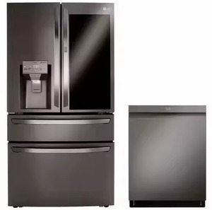 Endorse 28 Cu. Pies Refrigerador de Acero Inoxidable con Puerta Francesa de 4 Puertas, Vitrina para Alimentos, Herramienta de Corte de Grado Industrial - Product Image 2
