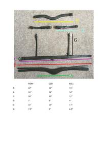 Equipo de tachuela anatómica de caballo de cuero auténtico hecho a medida precio al por mayor envío directo disponible - Product Image 2