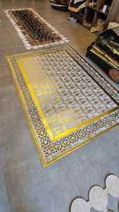 Alfombra y Tapete Turcos Modernos de Cuero, Hechos a Máquina, Tejido Jacquard, Resistentes a las Manchas, para Uso Doméstico - Product Image 5