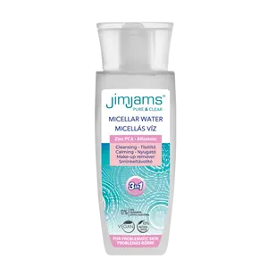 JimJams Pure & Clear Micellar น้ำยาทำความสะอาดและล้างผิว,ทำความสะอาดล้ำลึกเครื่องทำความสะอาดผิวหน้า Mositurizer 150มล.