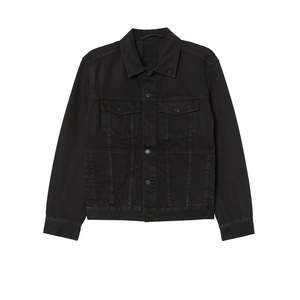 Chaqueta Vaquera de Algodón 100% para Hombre, Estilo Casual, Lavado Oscuro, para Invierno, Chaqueta de Algodón de Alta Calidad, Venta al Por Mayor - Product Image 1