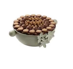 Newly Launched Customized Engraved Metal Serving Bowl Stylish Chocolate & <b>Sweets</b> Server for <b>Parties</b> - Product Image 6