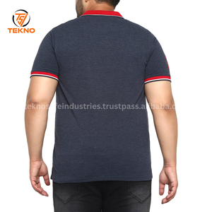 เสื้อโปโลแขนสั้นขนาดใหญ่พิเศษเสื้อกอล์ฟปักโลโก้ตามสั่งบริการ OEM - Product Image 2