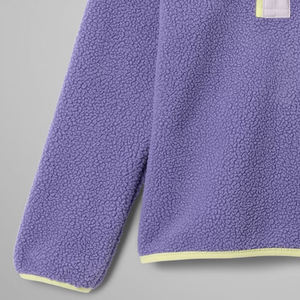 Sweat-shirt en polaire au design confortable avec logo personnalisé Manches longues Vêtements tendance pour garçons Matière respirante et confortable avec bouton - Product Image 3