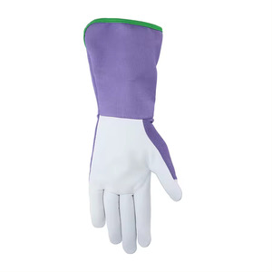 Salva Leather New Design Heavy Duty Custom Gardening <b>Gloves</b> with Anti-Cut Touchscreen & Anti-Impact Features Model Sl-9099 - Product Image 2