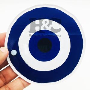 Nuevas Placas de Acrílico para Pestañas, Ecológicas y Duraderas, con Forma de Mariposa, Logotipo Personalizado, Placa para Extensión de Pestañas con Pinzas Magnéticas, Ojo Azul - Product Image 1
