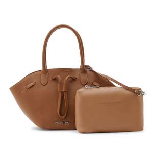 Sac à main mini seau de luxe en cuir souple, motif litchi, avec deux sangles et logo décoratif, capacité 1L, idéal pour la Saint-Valentin - Product Image 1