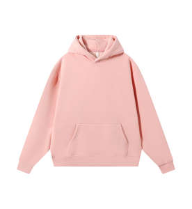 Hip Pop personnalisé et sweats à capuche personnalisés surdimensionnés poids lourd 400 GSM coton pullover sweats à capuche pour hommes - Product Image 5