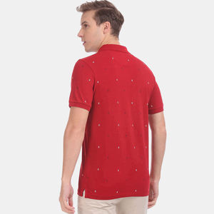 Polo de Golf de Algodón Piqué para Hombre, Talla 6XL Plus, Logotipo Estampado en la Parte Delantera, Transpirable, de Secado Rápido, Manga Corta, Ropa Deportiva Informal - Product Image 4