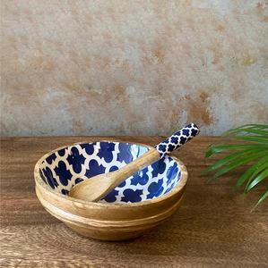 ชามไม้งานฝีมือที่หรูหราพร้อมผลิตภัณฑ์พิมพ์เคลือบโดยการส่งออกที่โดดเด่น - Product Image 2