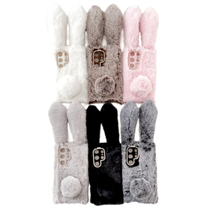Coque en TPU avec strass en forme de lapin pour Samsung <span class=keywords><strong>Galaxy</strong></span> A10 S24 S23 <span class=keywords><strong>S22</strong></span> ultra pour iPhone 15 <span class=keywords><strong>pro</strong></span> <span class=keywords><strong>max</strong></span> plus - Product Image 5