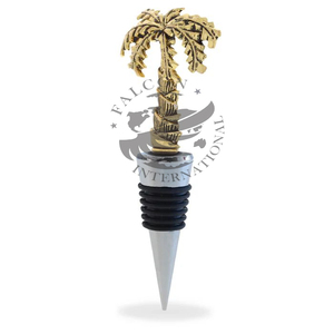 Gold Rooster Bottle Stopper <b>Set</b> of 2 Top Sellers Wholesale Reusable Bar Tools <b>Wine</b> Saver Custom Stainless Steel Stopper - Product Image 6