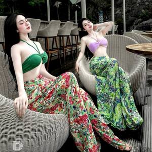 Ensemble 2 pièces de vêtements d'été pour femmes 2023 Prix compétitif Ensemble long naturel Odm lavable du fabricant du Vietnam - Product Image 5