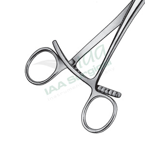 Pinzas de Sujeción Ósea de Acero Inoxidable Quirúrgico de 20 cm, Pinzas de Reducción Ortopédicas con Puntas y Bloqueo de Trinquete, CE ISO - Product Image 5