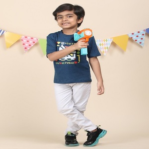 100% algodón Little Gem camiseta para niños diseño de cuello redondo diferentes métodos de impresión exportados en todo el mundo camisa de gran tamaño para niños - Product Image 1