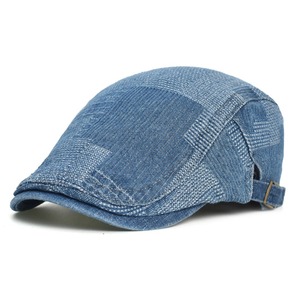 Mode bec de canard chapeau personnalisé coton bérets casquettes hommes Golf conduite soleil lierre chapeau décontracté plat pointe gavroche bérets chapeau hommes femmes - Product Image 1