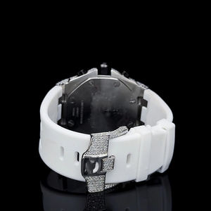 Reloj de Pulsera de Acero Inoxidable de Alta Calidad, Lujoso, de Moda, Antiguo, Personalizado, de Marca, con Diamantes Moissanite, Estilo Hip Hop - Product Image 2