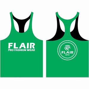 เสื้อกล้ามผู้ชายแห้งเร็วเสื้อผ้าฟิตเนสสีตามสั่งสำหรับสตรีทผ้าถักแบบถักไซส์พิเศษ - Product Image 4